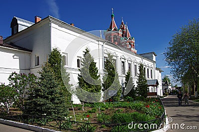 ZVENIGOROD, RUSSIA - May, 2017: Savvino-Storozhevsky monastery in Zvenigorod. Moscow region, Russia Editorial Stock Photo