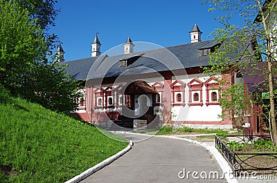 ZVENIGOROD, RUSSIA - May, 2017: Savvino-Storozhevsky monastery in Zvenigorod. Moscow region, Russia Editorial Stock Photo