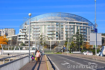 Zvezdniy Hotel, Sochi, Russia Editorial Stock Photo