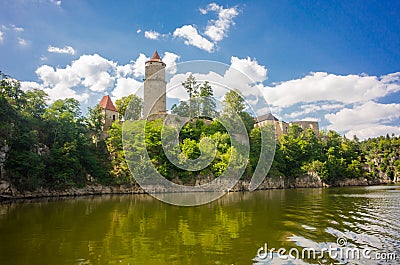 Zvikov castle in the Czech republic Stock Photo