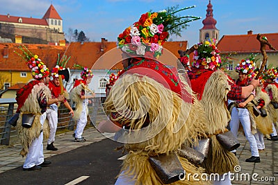 ZvonÄari Carnival Mask Editorial Stock Photo