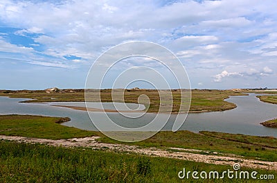 Nature reserve, Zwin, Bruges, Sluis, Belgium, Netherlands Stock Photo