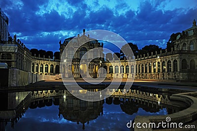 Zwinger, Dresden Stock Photo