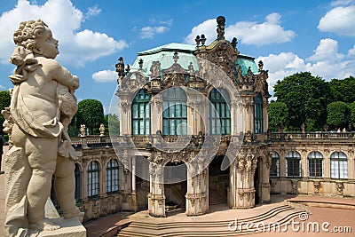 Zwinger Museum Stock Photo