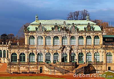 Zwinger Palace, Dresden Stock Photo