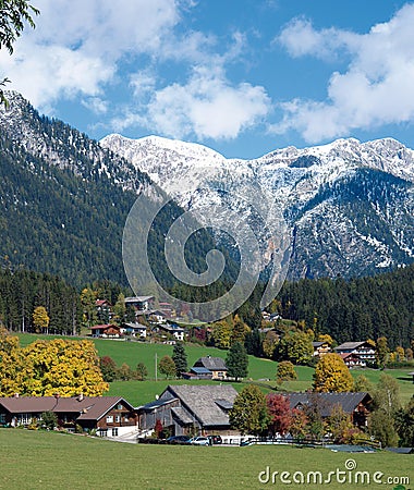 Ã–stereich Alpen Stock Photo