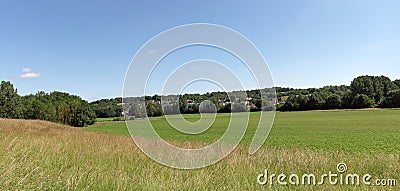 Ã®le de France fields Stock Photo