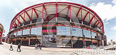 ï»¿June 25th, 2018, Lisbon, Portugal - Estadio da Luz, the stadium for Sport Lisboa e Benfica Editorial Stock Photo