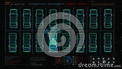 Αυτοκινητική τεχνολογία Αυτόματος χώρος στάθμευσης, τεχνολογία IOT στην επιτροπή ψηφιακής επίδειξης Ενδιάμεσο με τον χρήστη απεικόνιση αποθεμάτων Αυτοκινητική τεχνολογία Αυτόματος χώρος στάθμευσης, τεχνολογία IOT στην επιτροπή ψηφιακής επίδειξης Ενδιάμεσο με τον χρήστη απεικόνιση αποθεμάτων