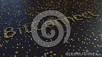 Λέξη BitConnect φιαγμένη από κίνηση των χρυσών αριθμών Η μεταλλεία ή οι συναλλαγές Cryptocurrency αφορούσε την εννοιολογική ζωτικ ελεύθερη απεικόνιση δικαιώματος Λέξη BitConnect φιαγμένη από κίνηση των χρυσών αριθμών Η μεταλλεία ή οι συναλλαγές Cryptocurrency αφορούσε την εννοιολογική ζωτικ ελεύθερη απεικόνιση δικαιώματος
