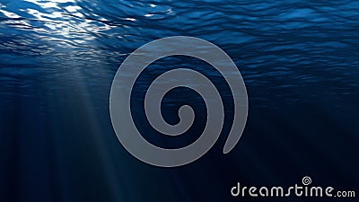 Υψηλός - ποιοτικός τέλεια άνευ ραφής βρόχος των βαθιών μπλε ωκεάνιων κυμάτων από το υποβρύχιο υπόβαθρο Υψηλός - ποιοτικός τέλεια άνευ ραφής βρόχος των βαθιών μπλε ωκεάνιων κυμάτων από το υποβρύχιο υπόβαθρο