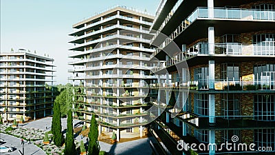 Город, визуализирование 3d городка архитектурноакустическое вид с воздуха Реалистическая анимация 4K бесплатная иллюстрация Город, визуализирование 3d городка архитектурноакустическое вид с воздуха Реалистическая анимация 4K бесплатная иллюстрация