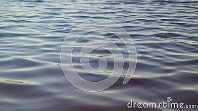 Пульсация воды озера Пульсация воды озера