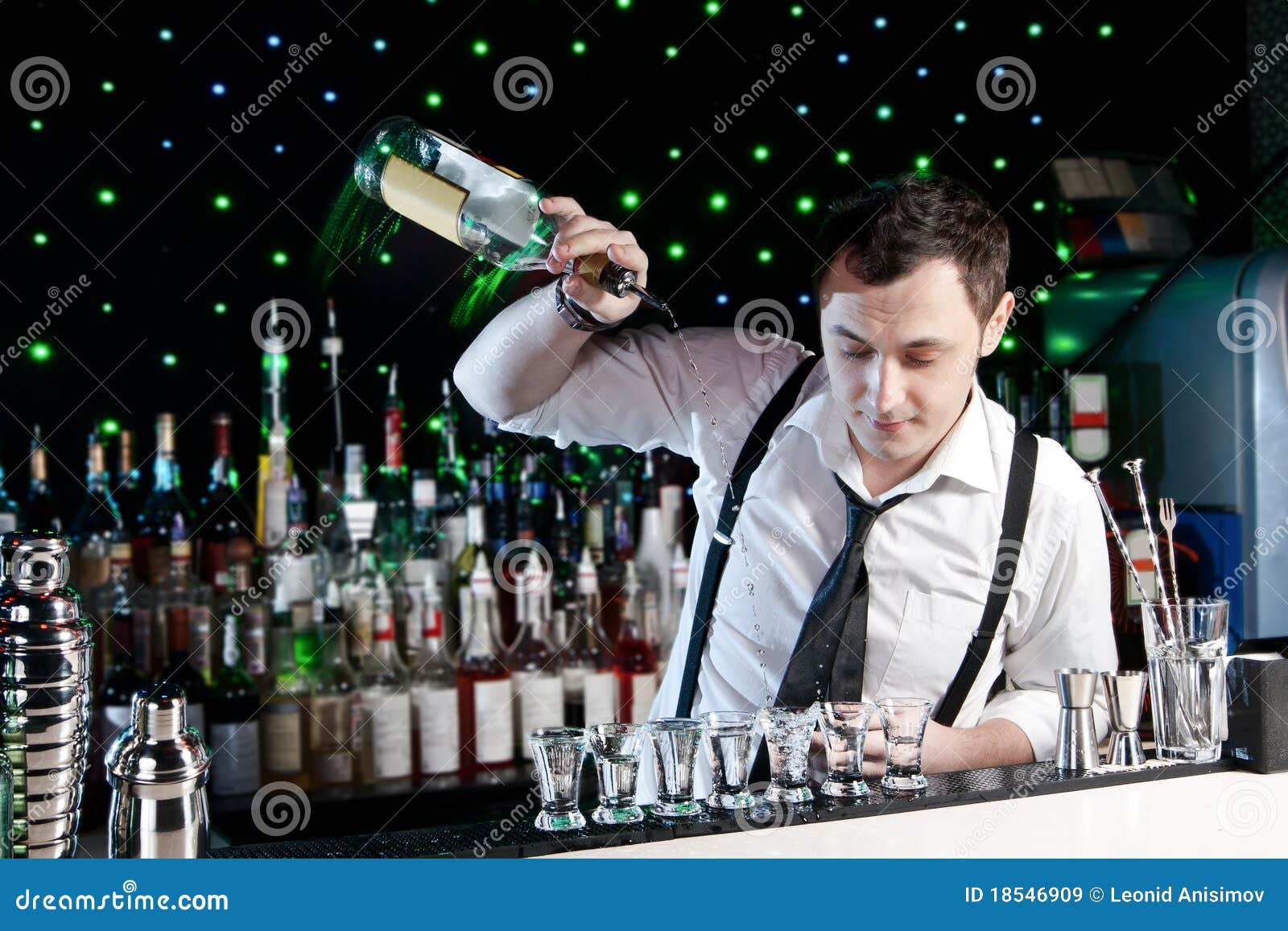 Bartender Cleavage