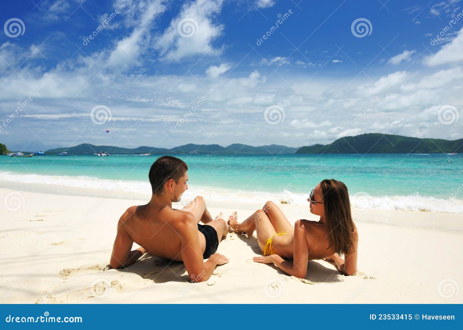 Threesome On Vacation