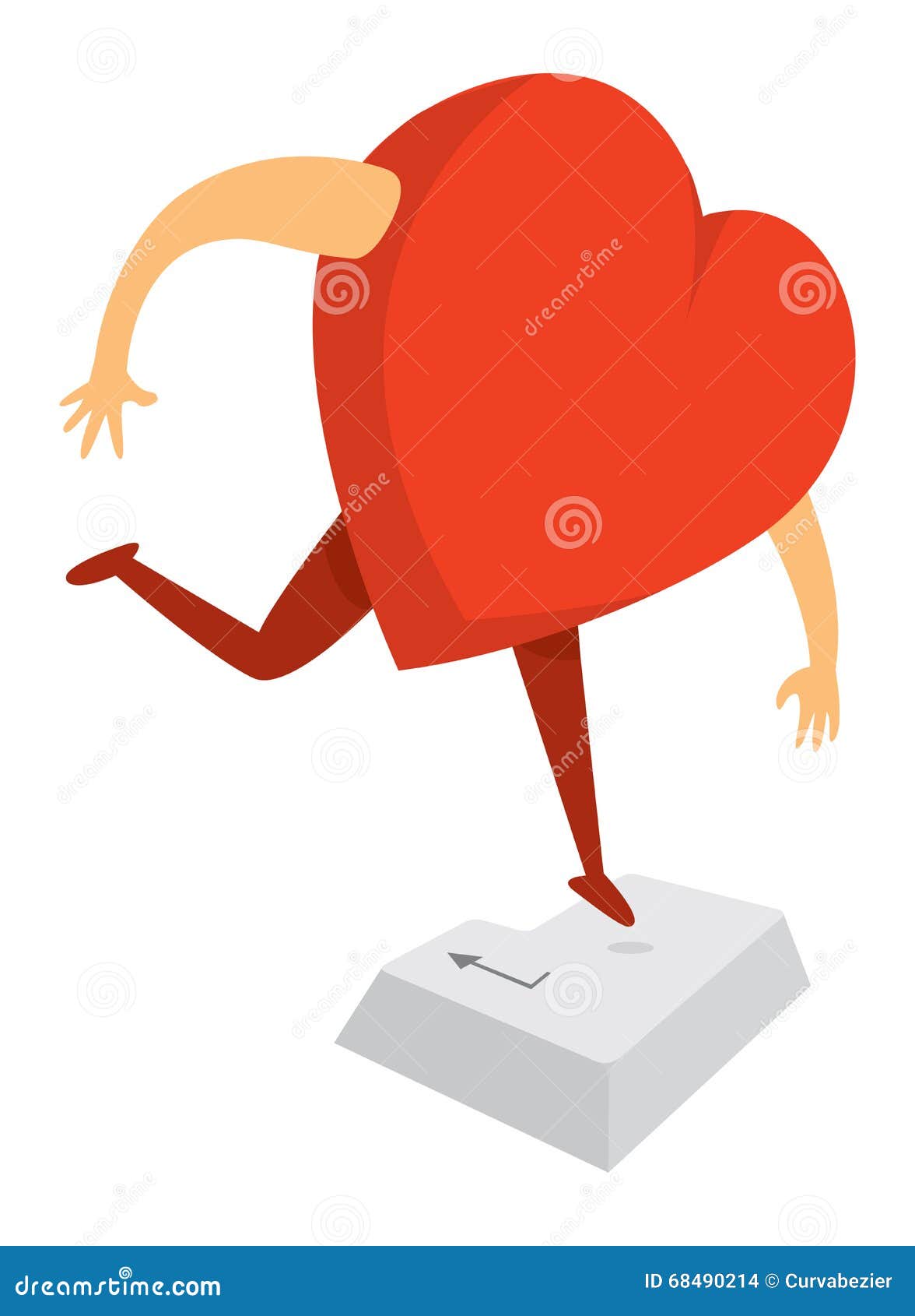 Press Heart To Continue Dodger