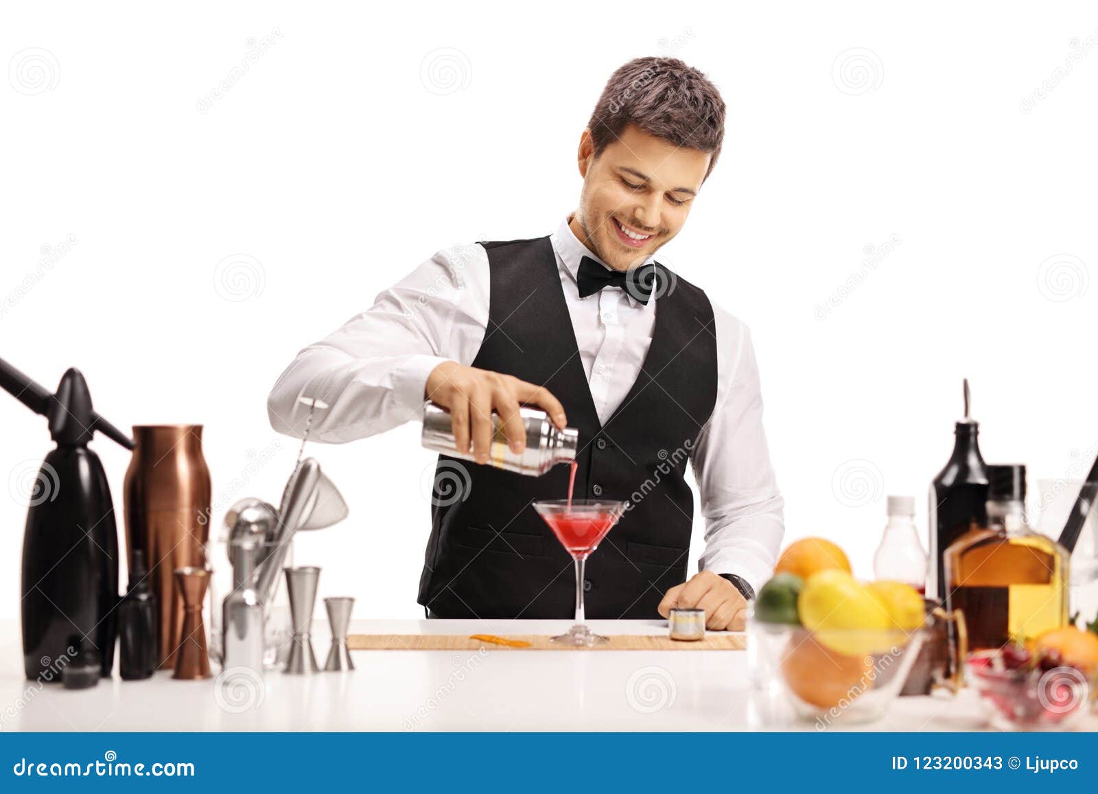 Bartender Cleavage