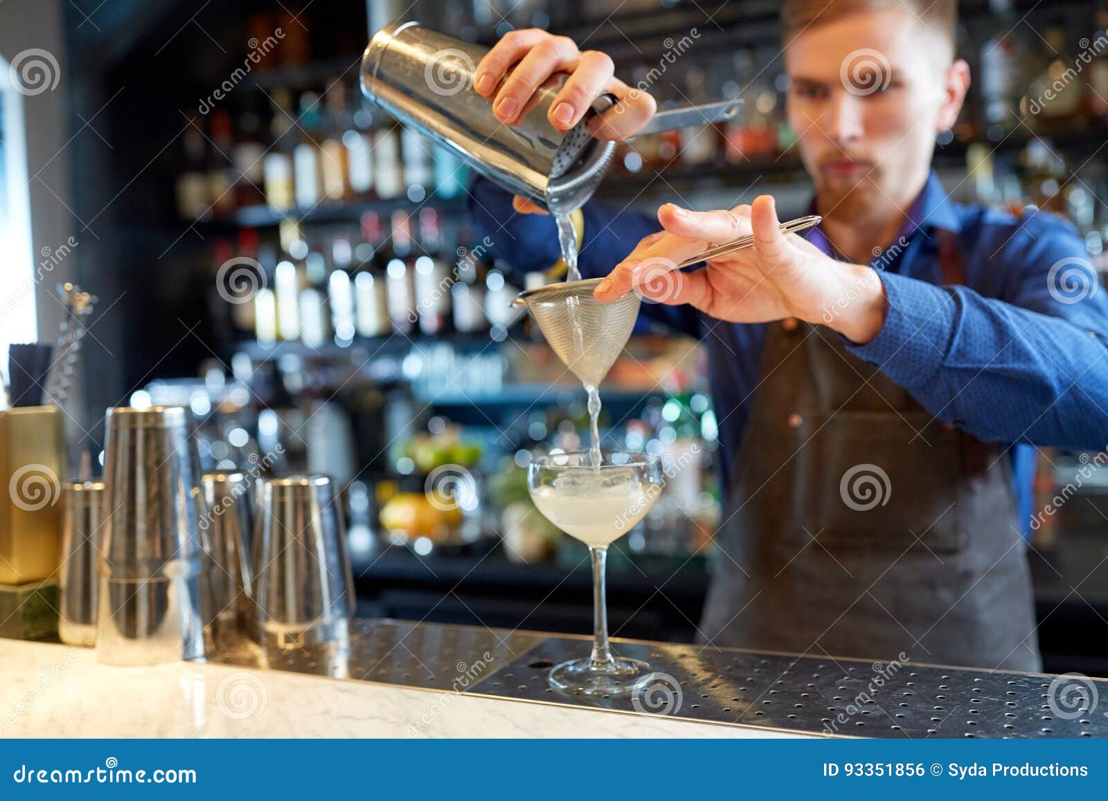 Bartender Cleavage