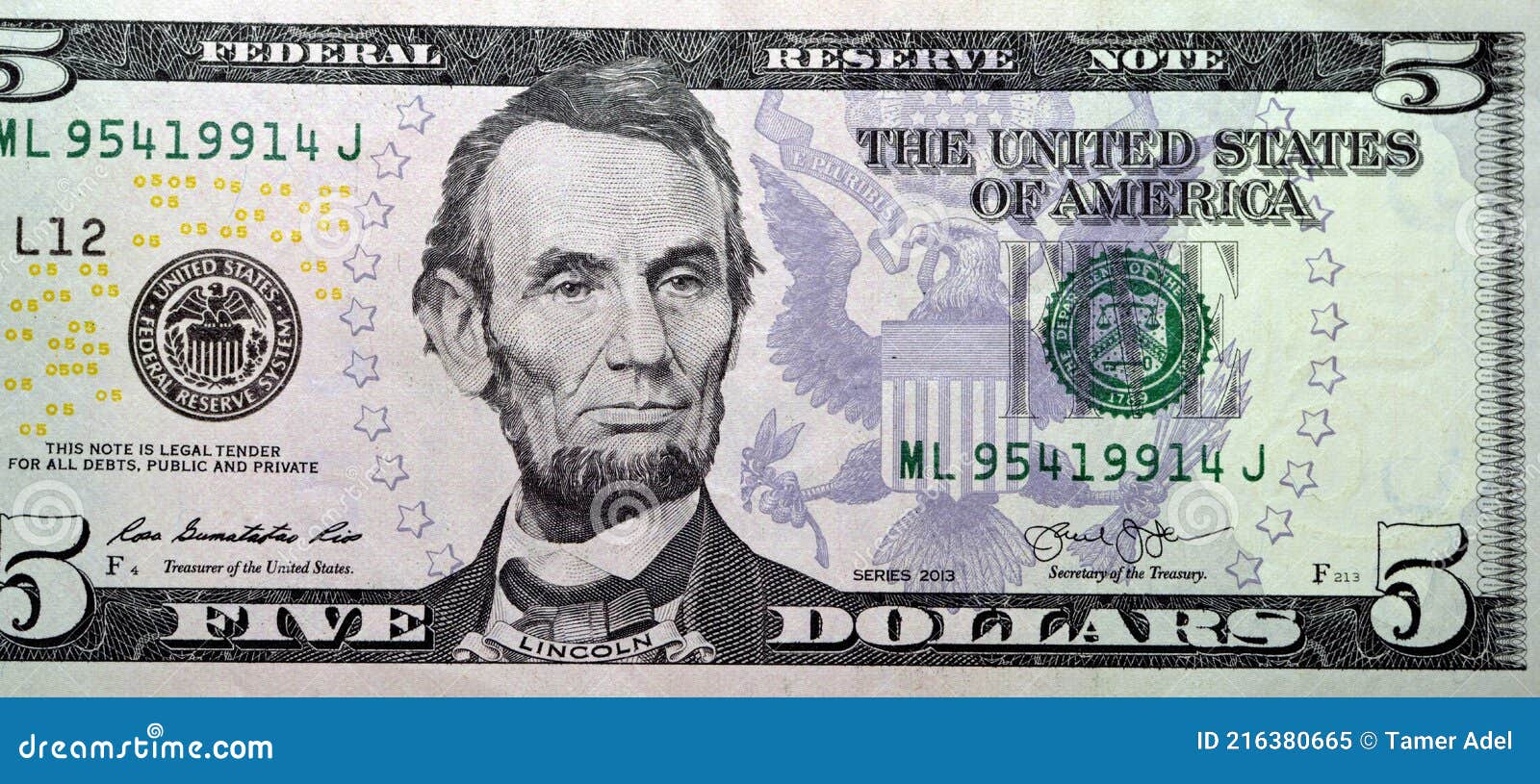 Банкнота 5 Долларов Сша Купить