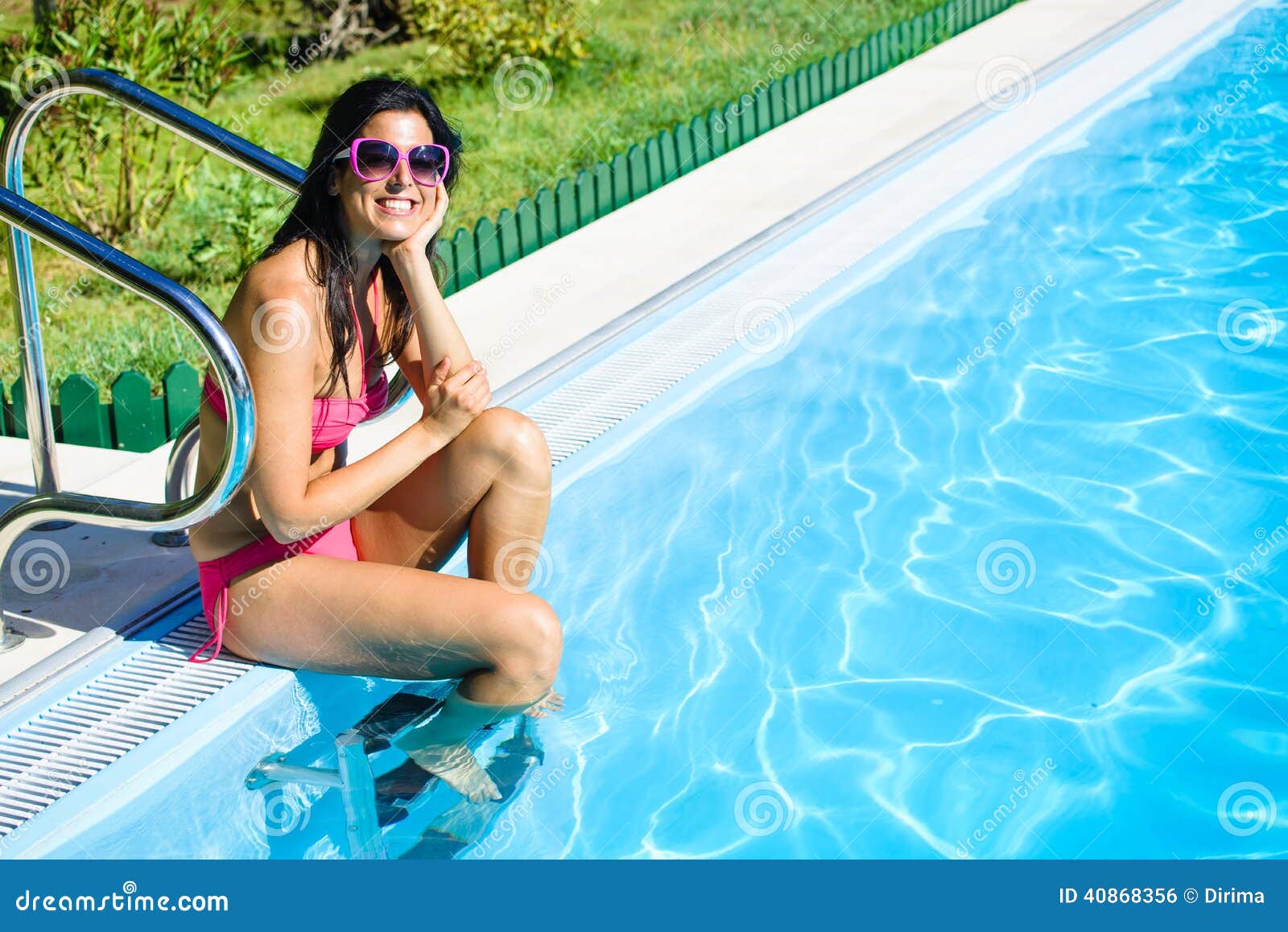 Annika Eve Caught At The Pool