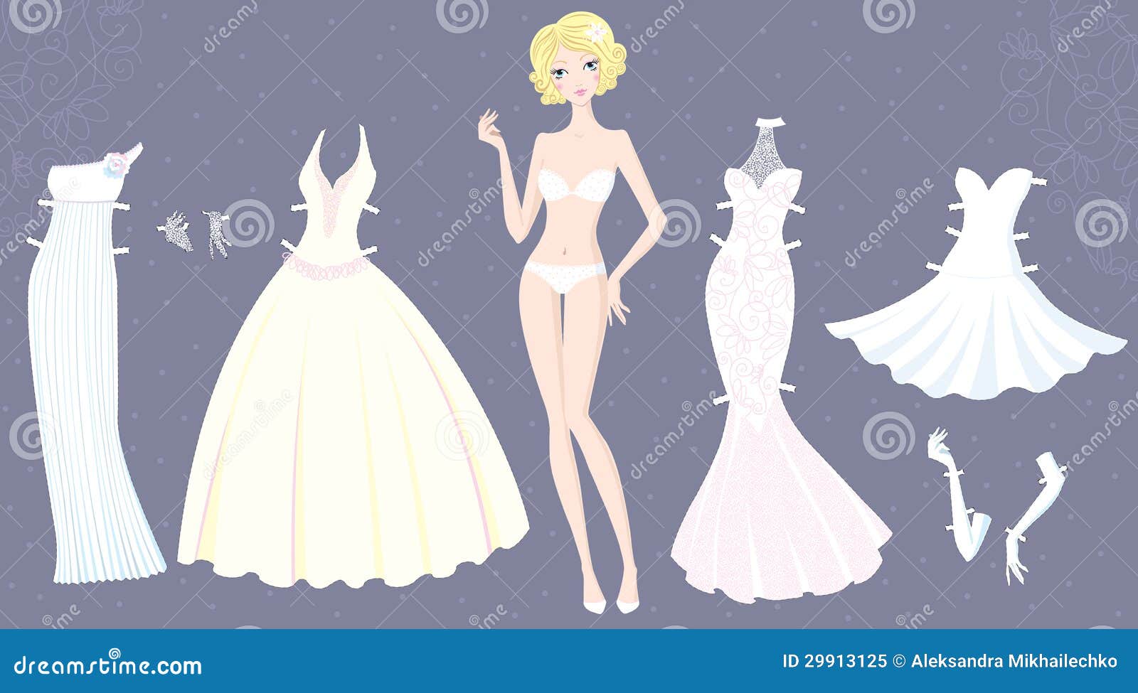 Wedding Dress Strip