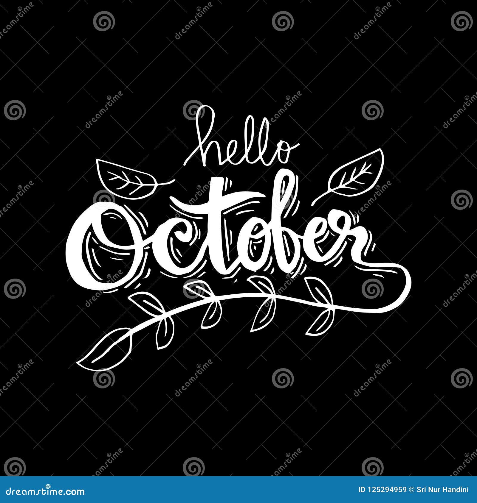 Hello October Xo