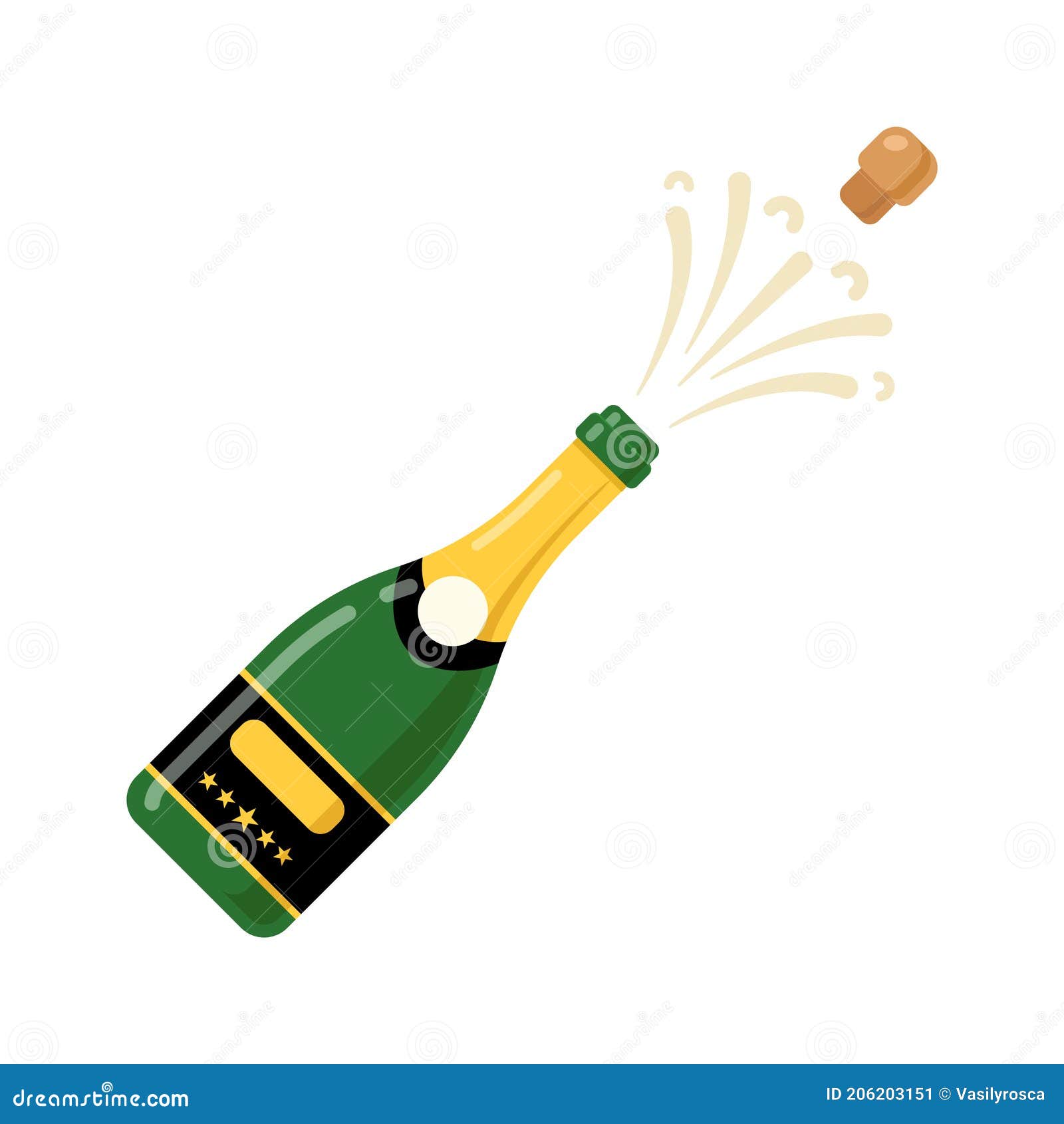 Champagne Streamer