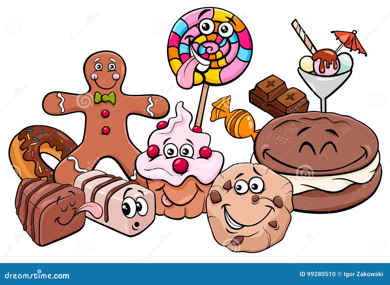 Cartoon Candy Ts