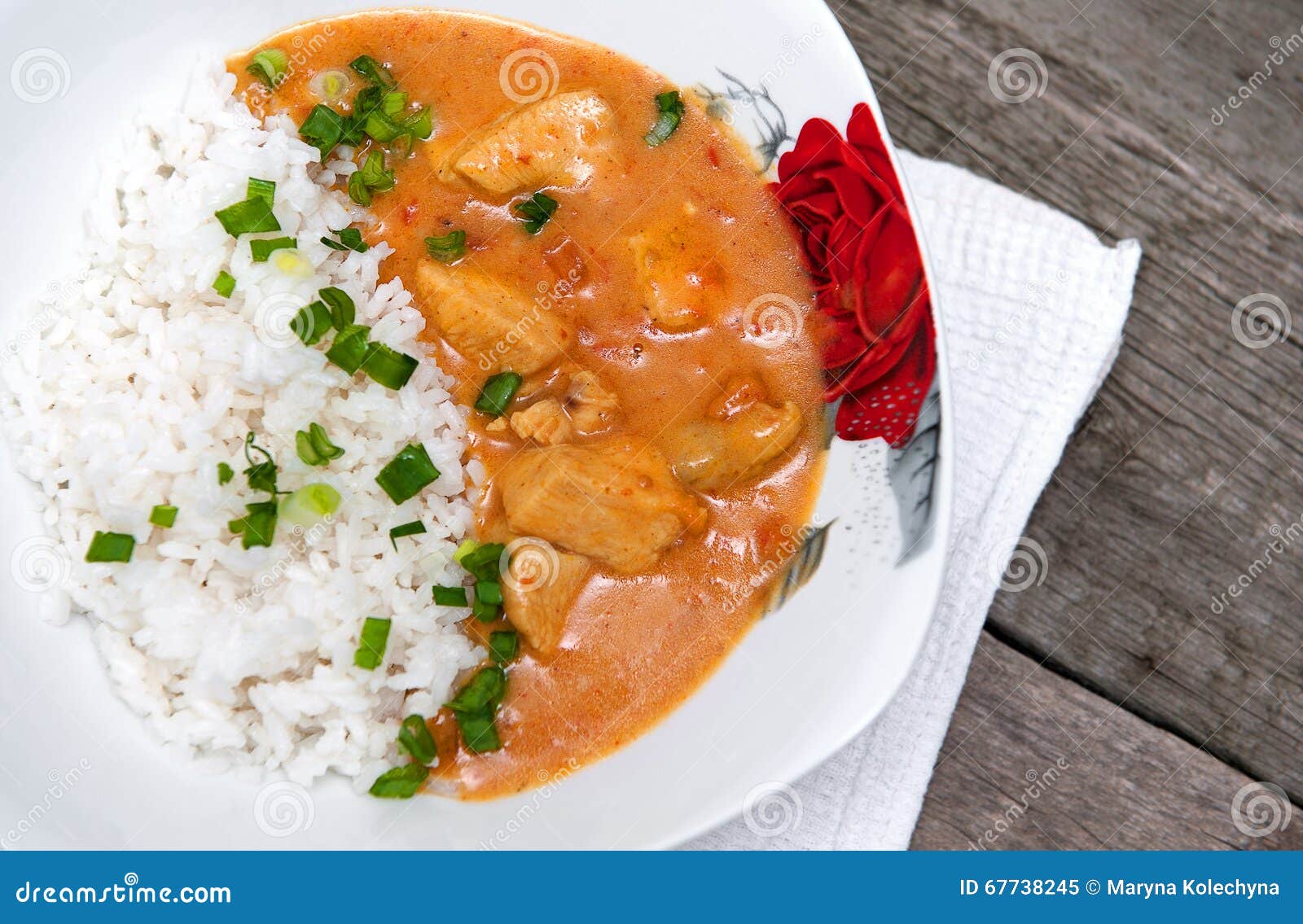 Курица Карри С Рисом Фото