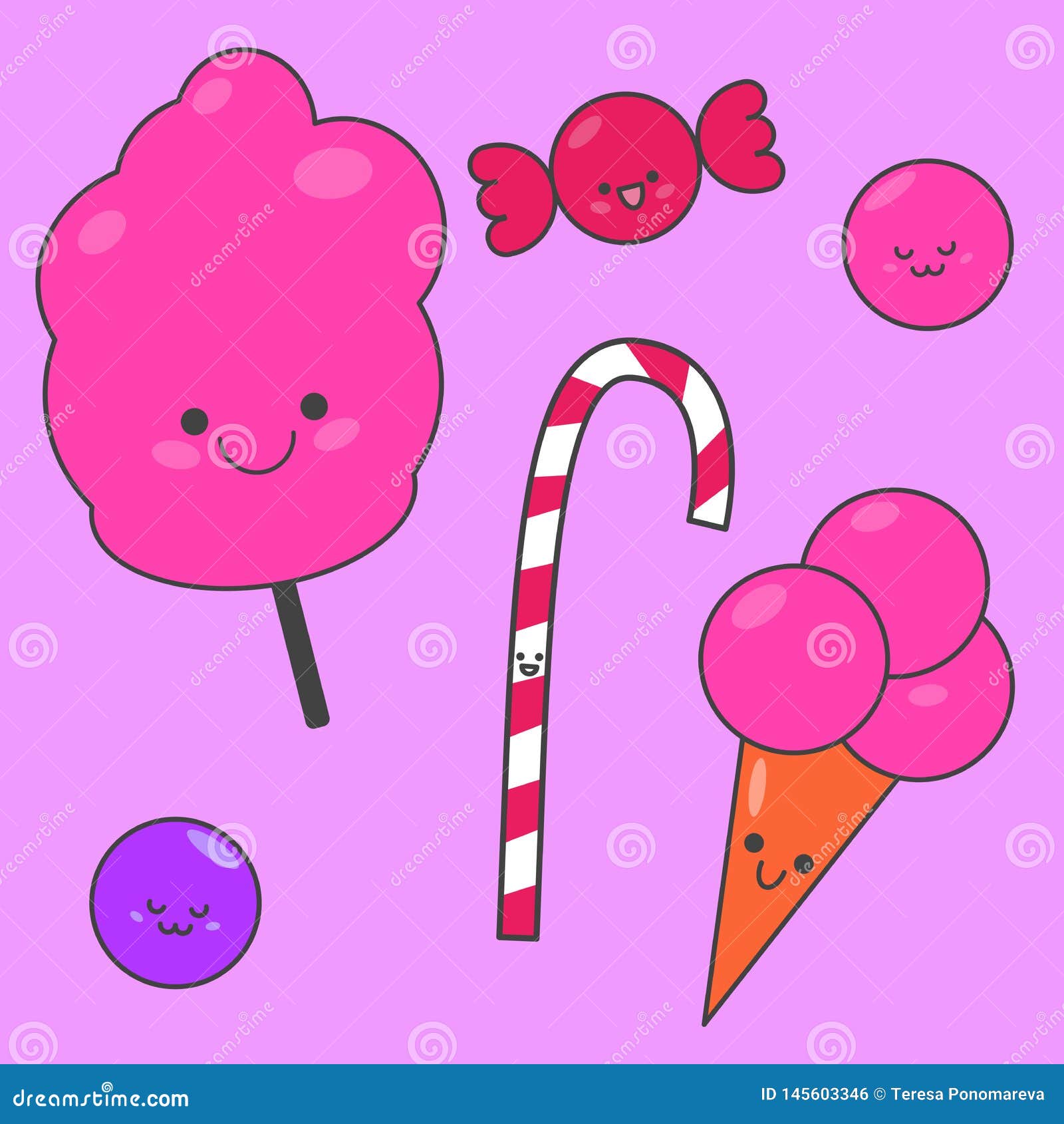 Cartoon Candy Ts