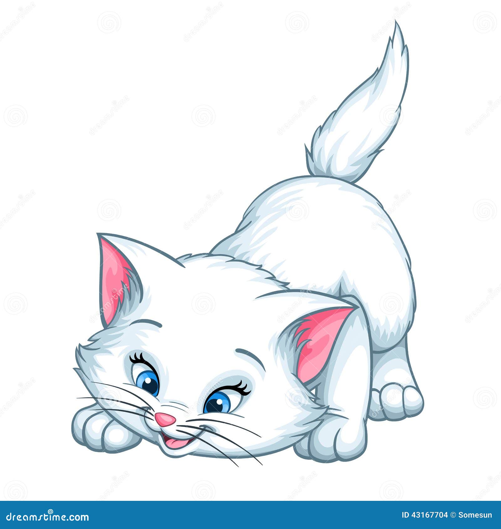 Картинки Котиков Нарисованных Мультяшных