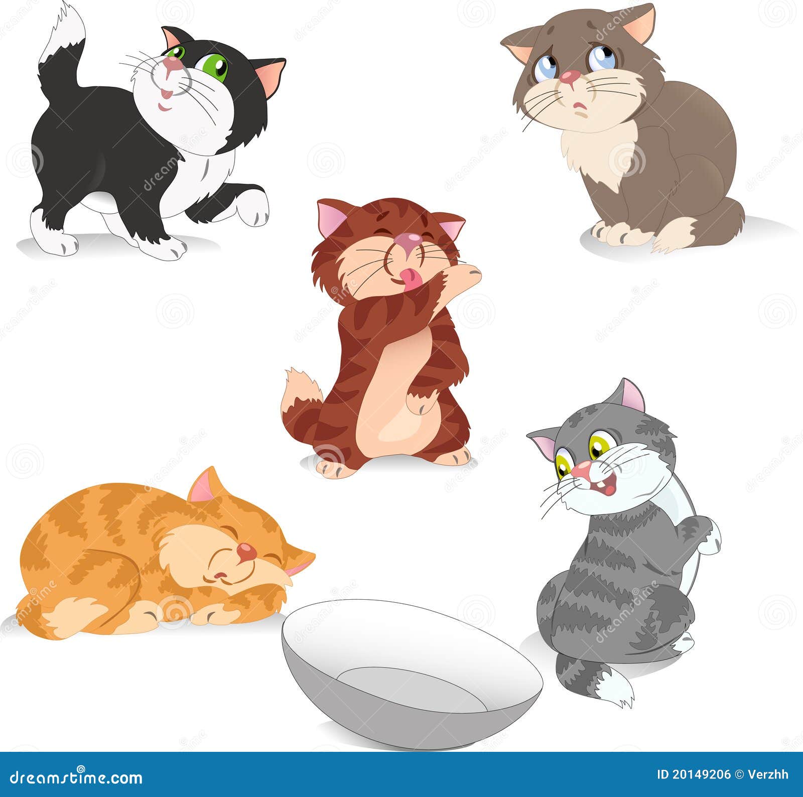 Картинки Умывающейся Кошки