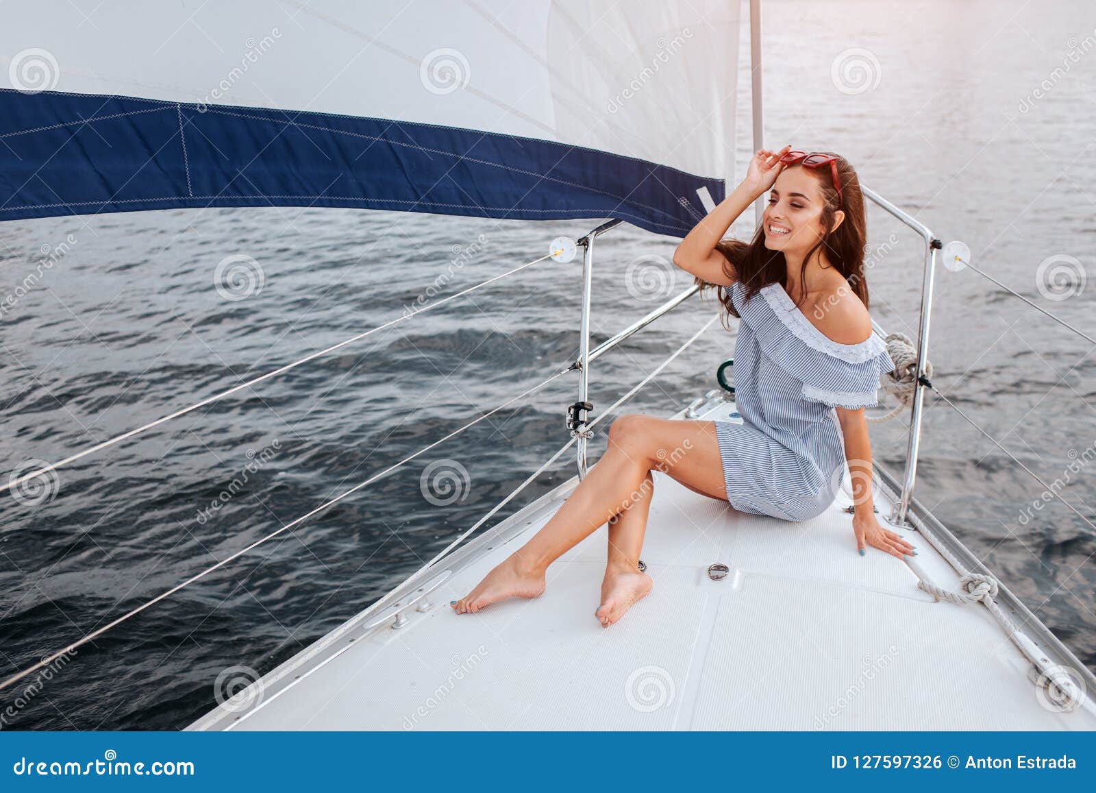 Mikayla Mico On Boat