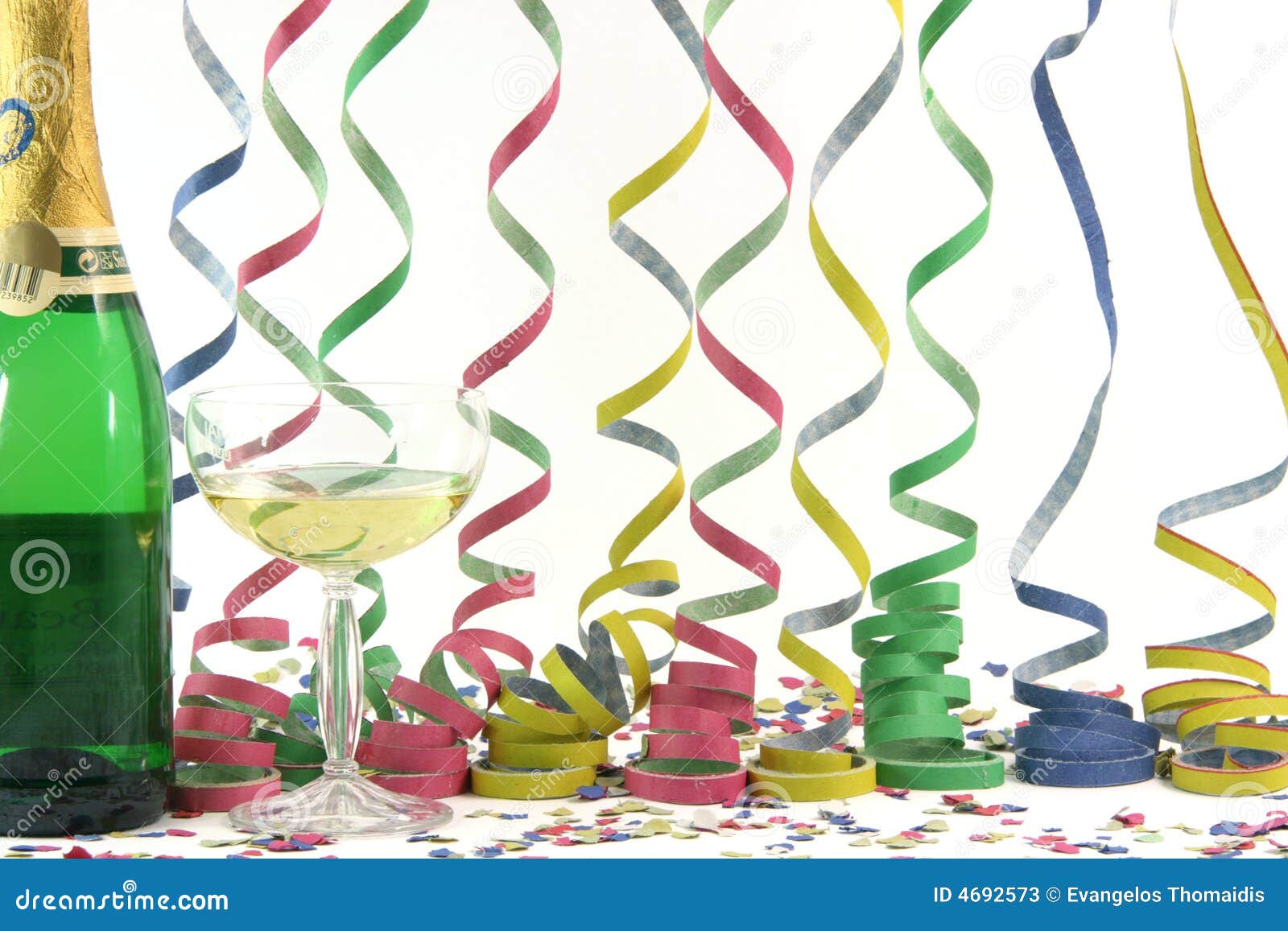 Champagne Streamer