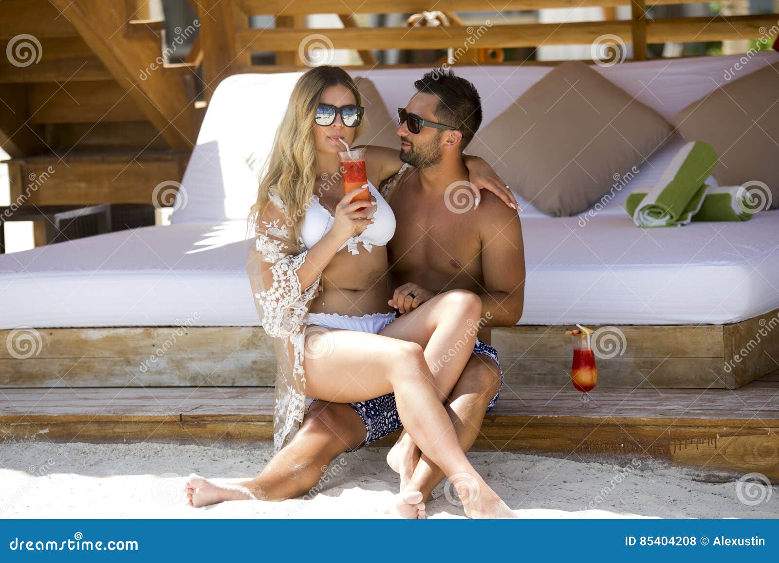 Threesome On Vacation