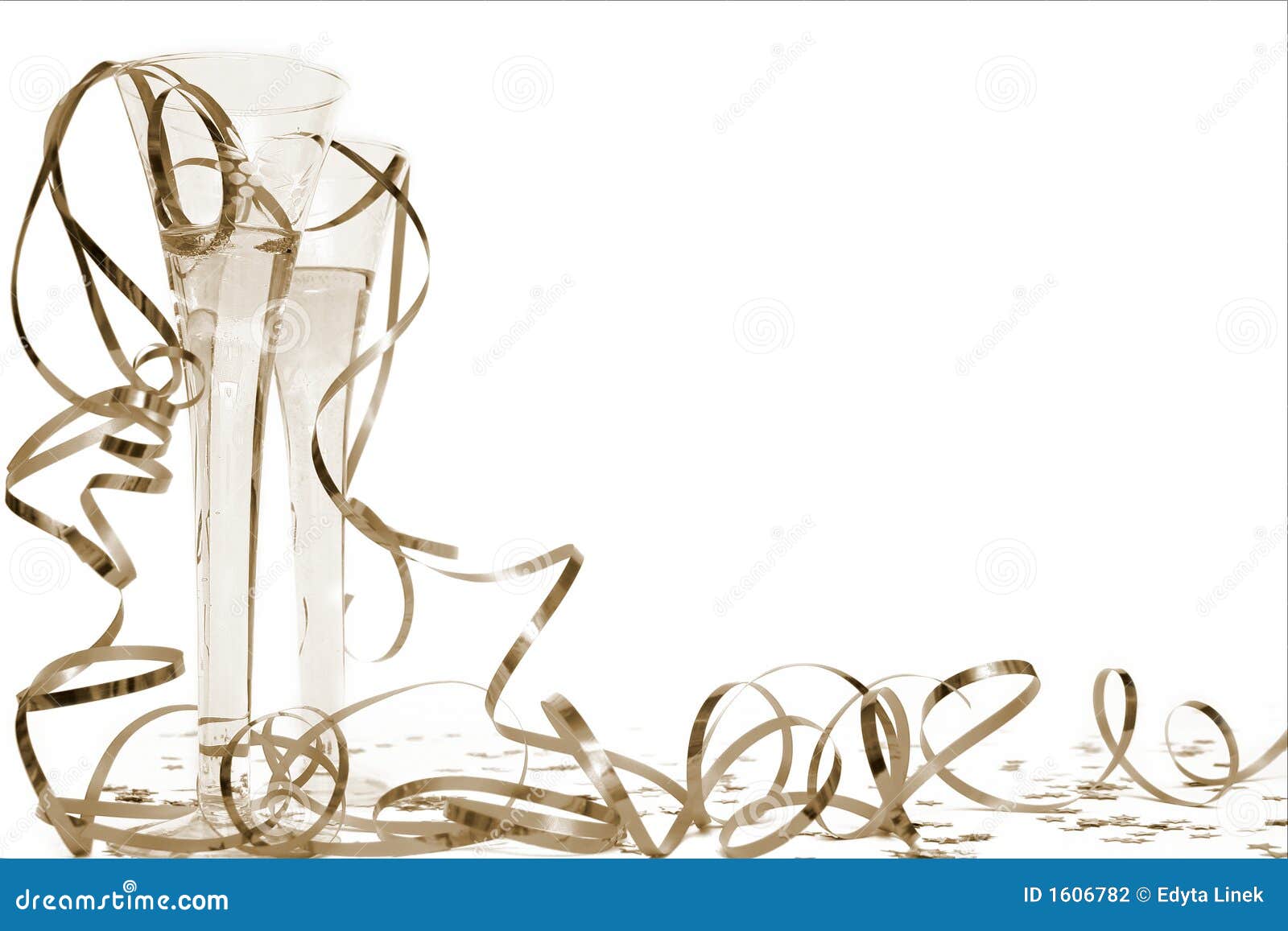 Champagne Streamer