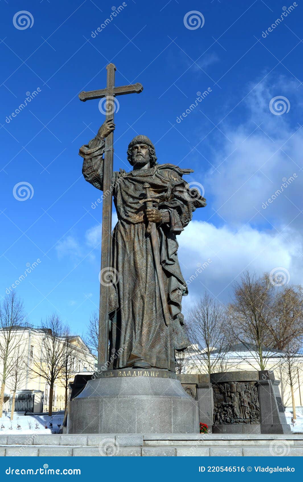 Памятник Князю Владимиру В Москве Фото