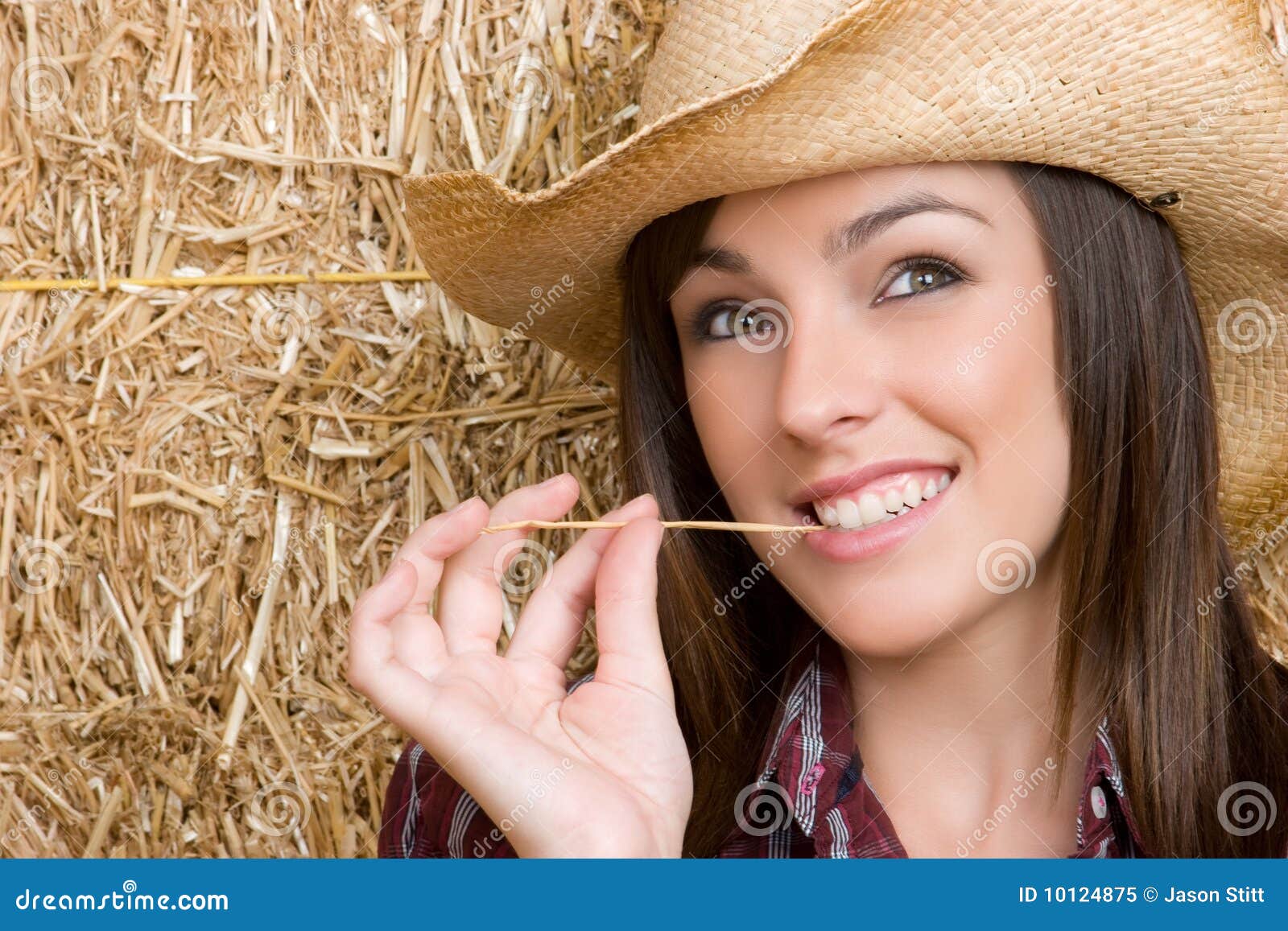 Brunette Cowgirl