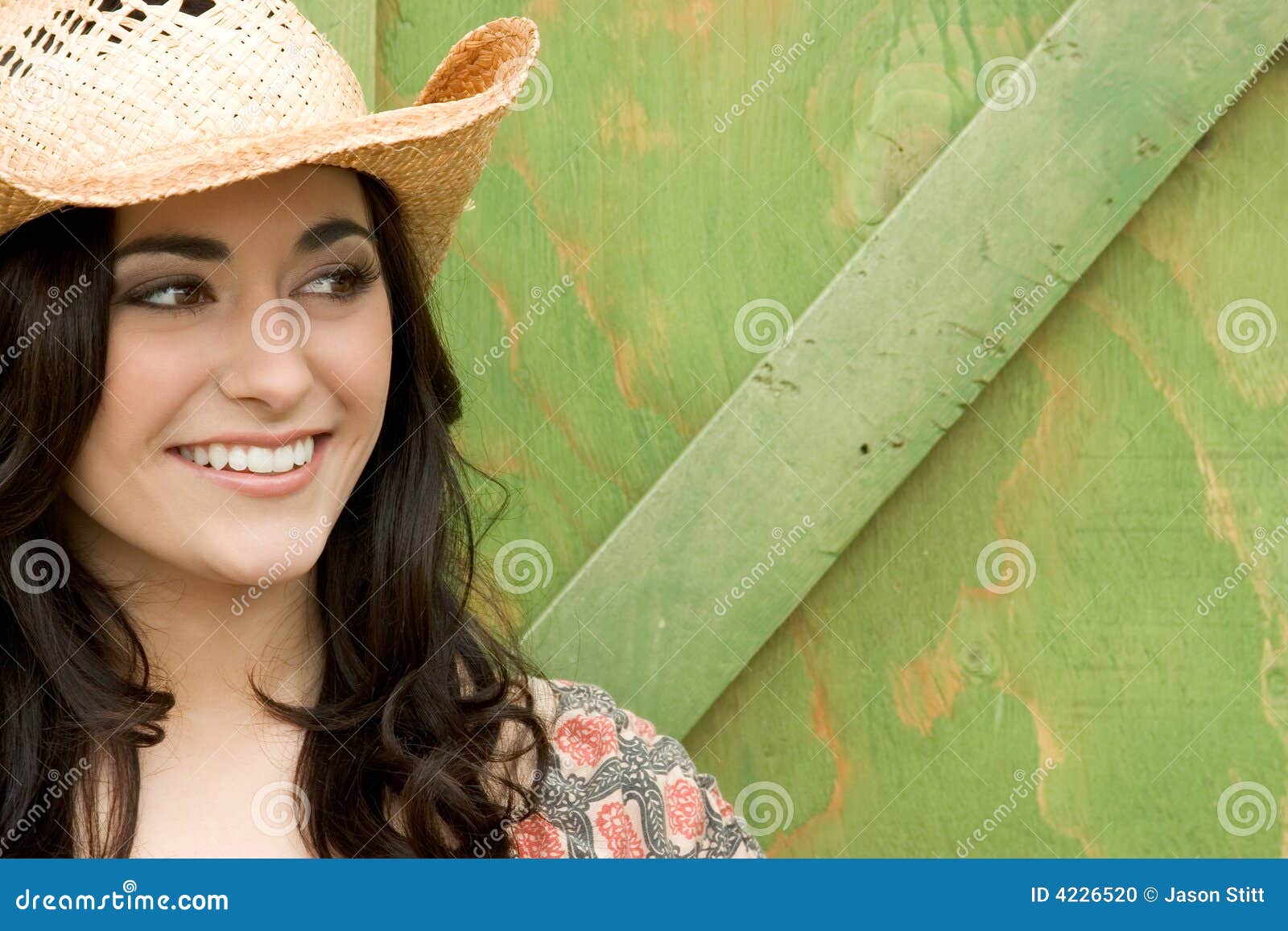Brunette Cowgirl