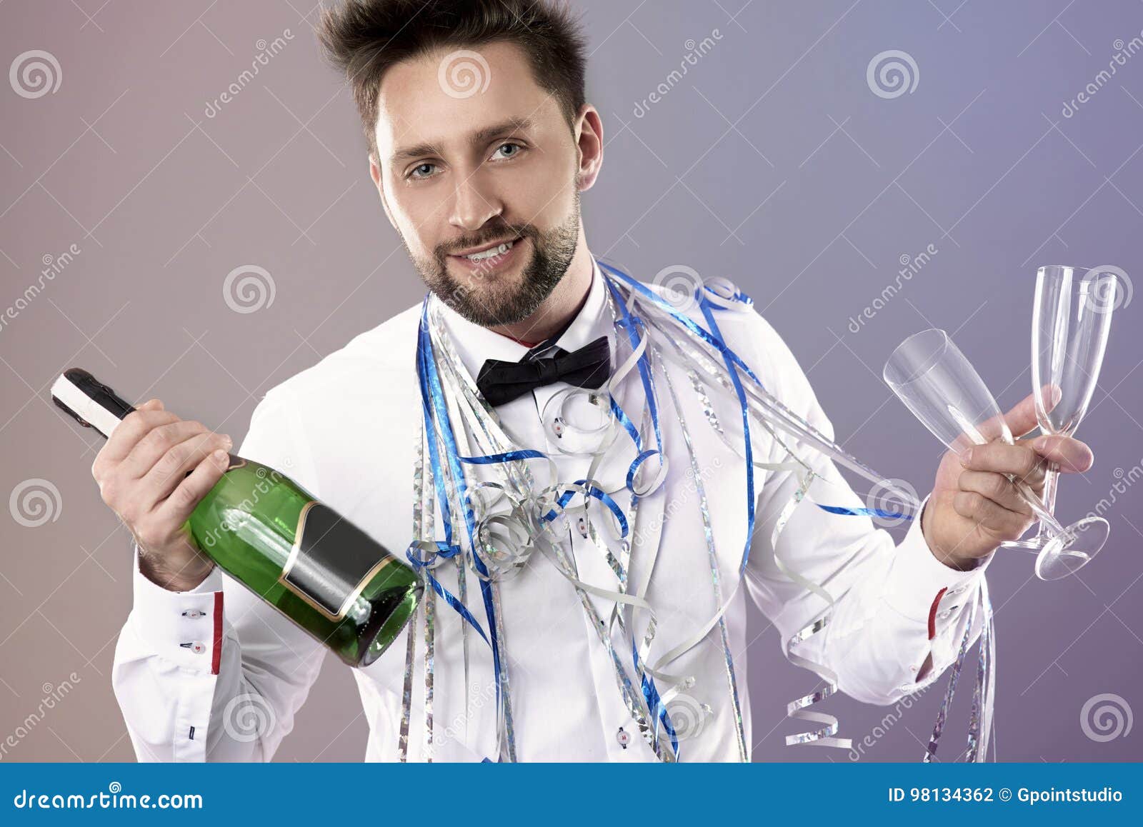 Champagne Streamer