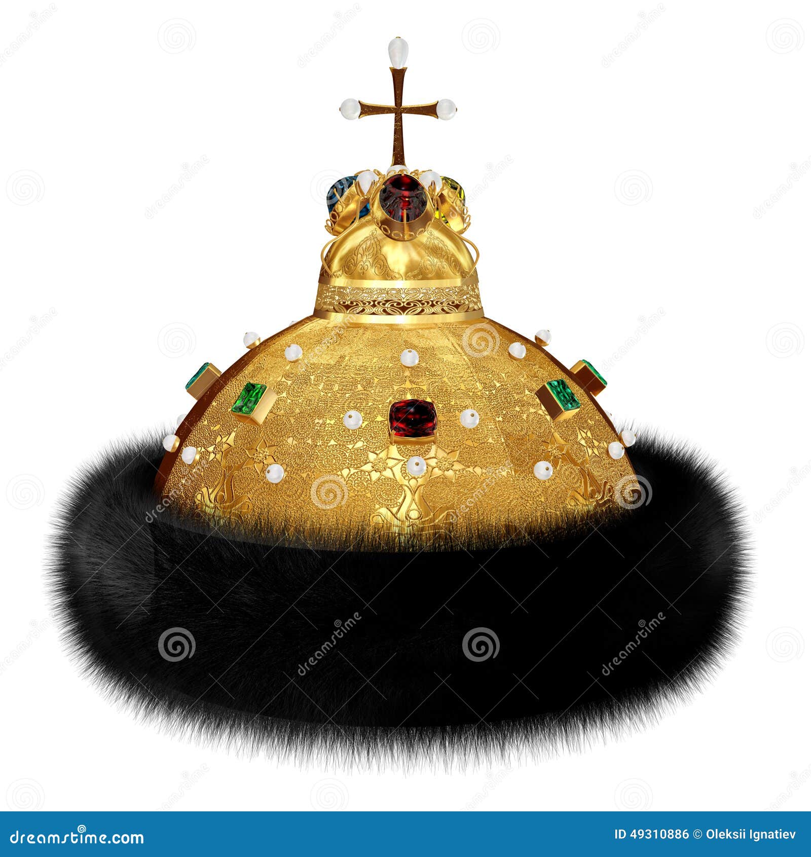 Шапка корона