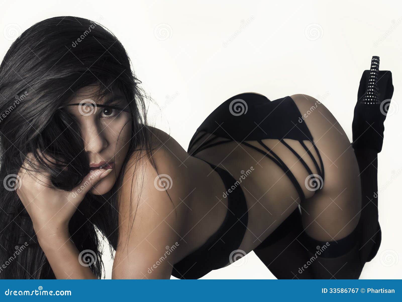 Latina In Stocking