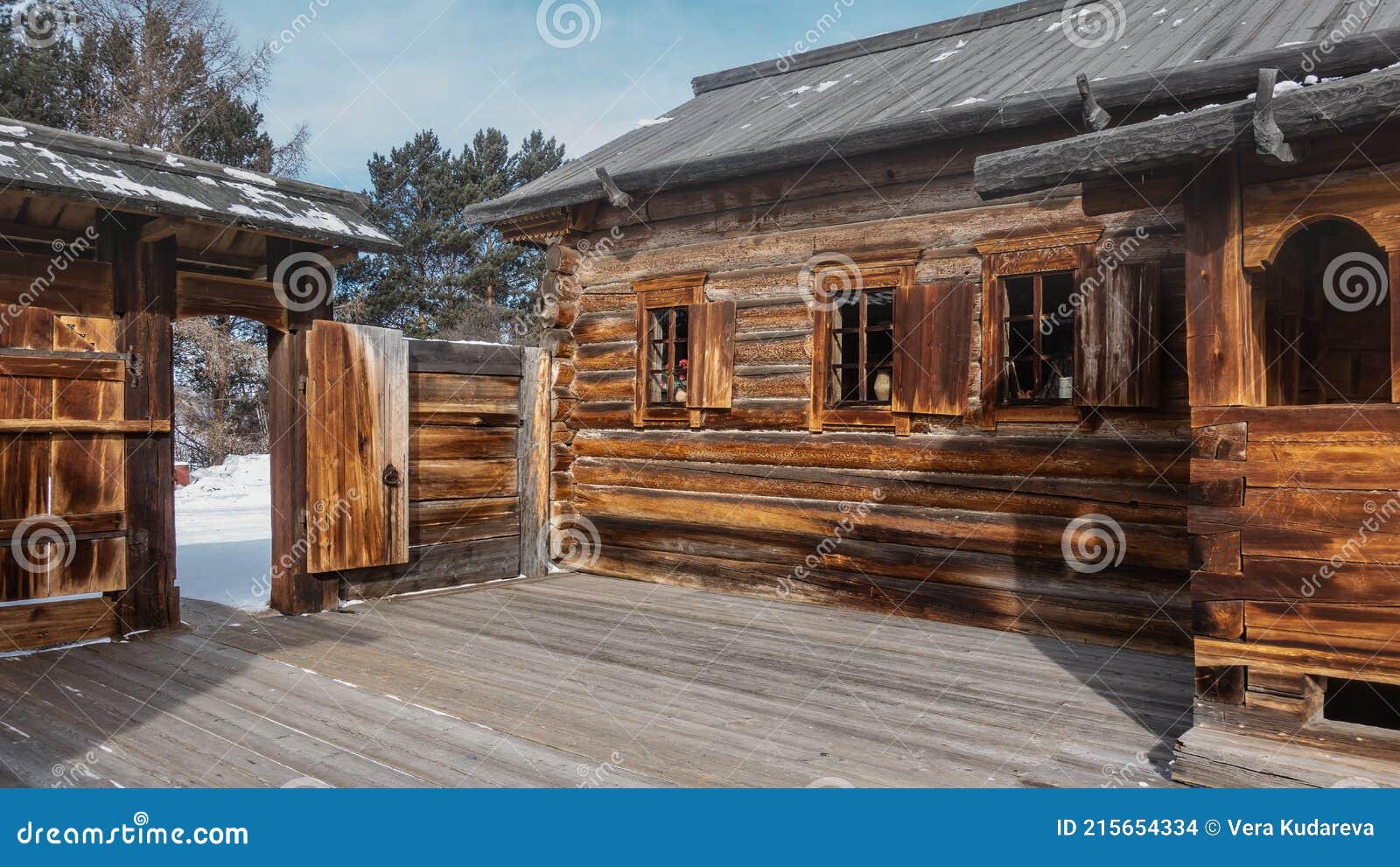 Старый Дом Из Бревна Купить