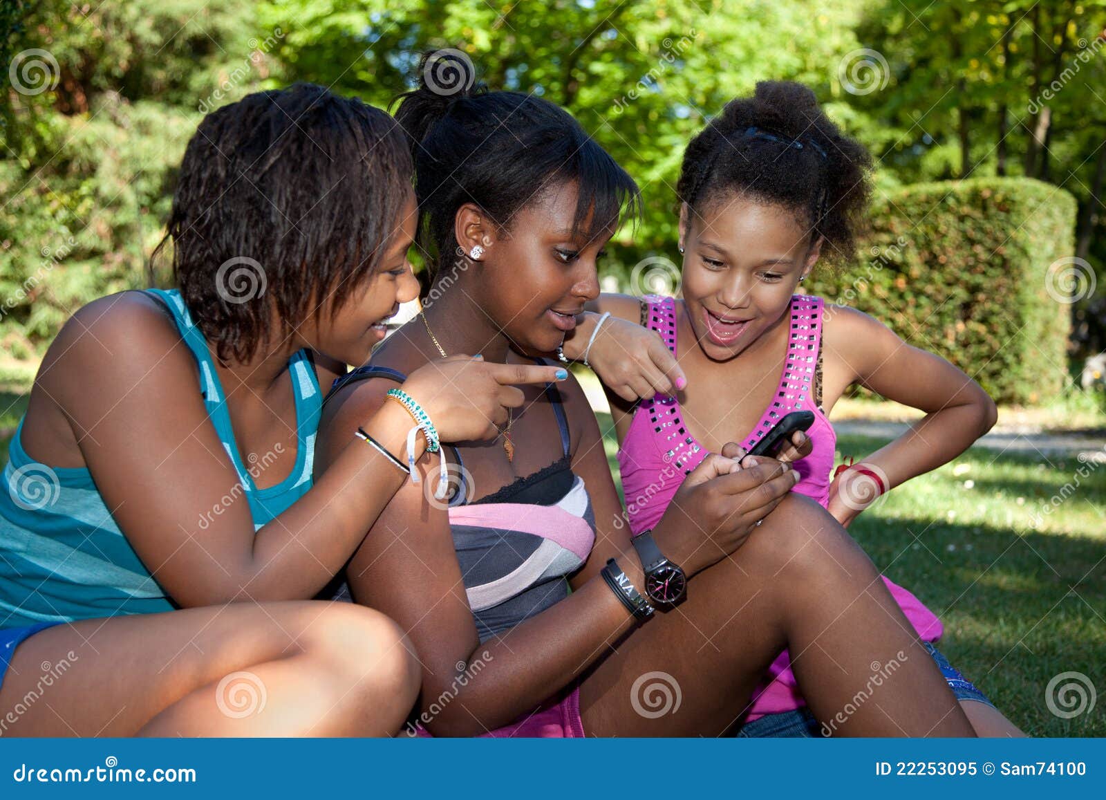 Young Black Girls In Panties