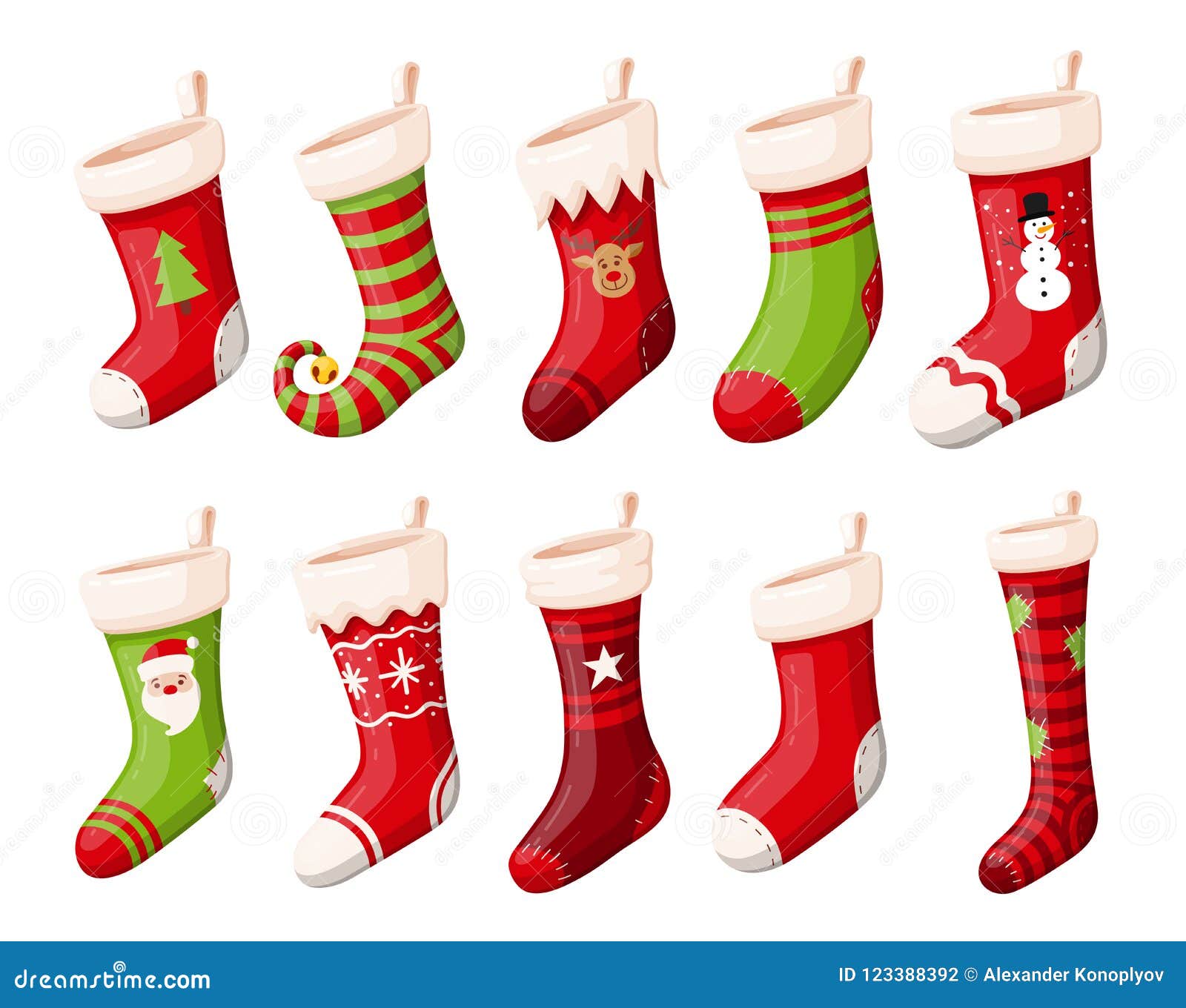 Belle Christmas Stocking