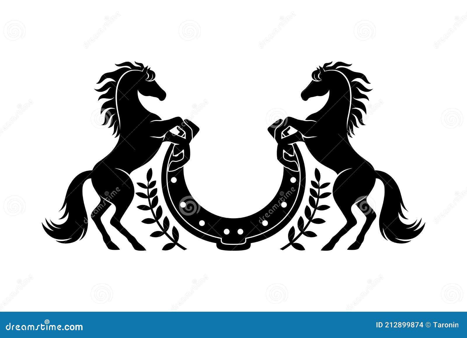 Horseshoe Icon Cartoon Vector | CartoonDealer.com #50591725