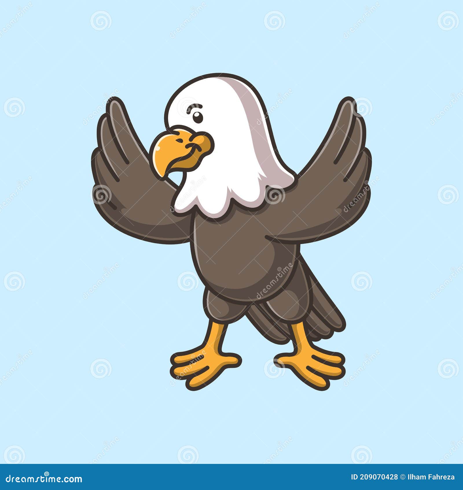Desenho Animado Cabeça De Animal águia Rabisco De Pássaro Desenhar Kawaii  Ilustração do Vetor - Ilustração de vetor, sinal: 208102346