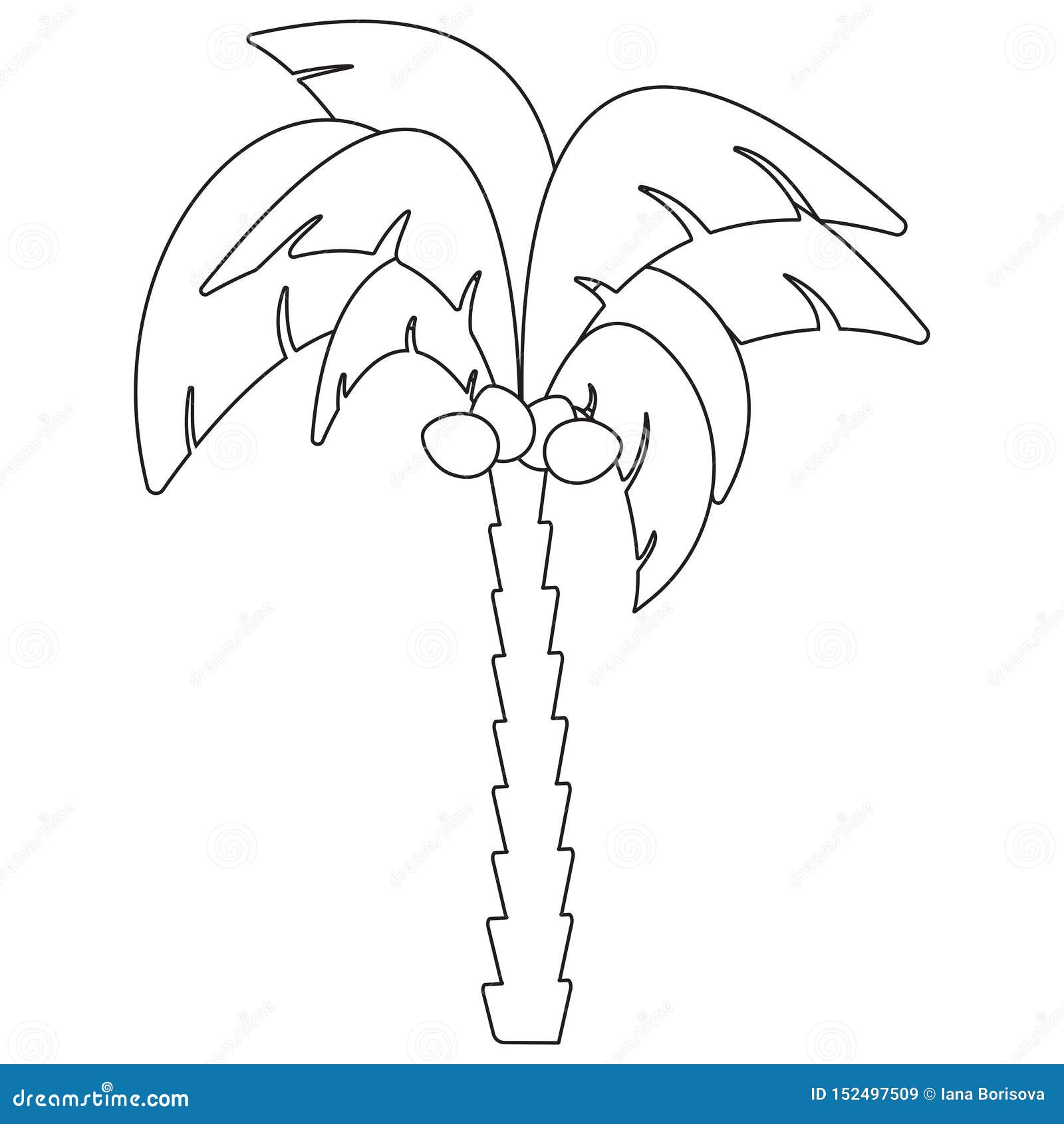 Árbol De Coco Blanco Y Negro De La Abstracción Para Colorear Objeto Aislado Ilustración del Vector - Ilustración de plano, negro: 152497509 Árbol De Coco Blanco Y Negro De La Abstracción Para Colorear Objeto Aislado Ilustración del Vector - Ilustración de plano, negro: 152497509