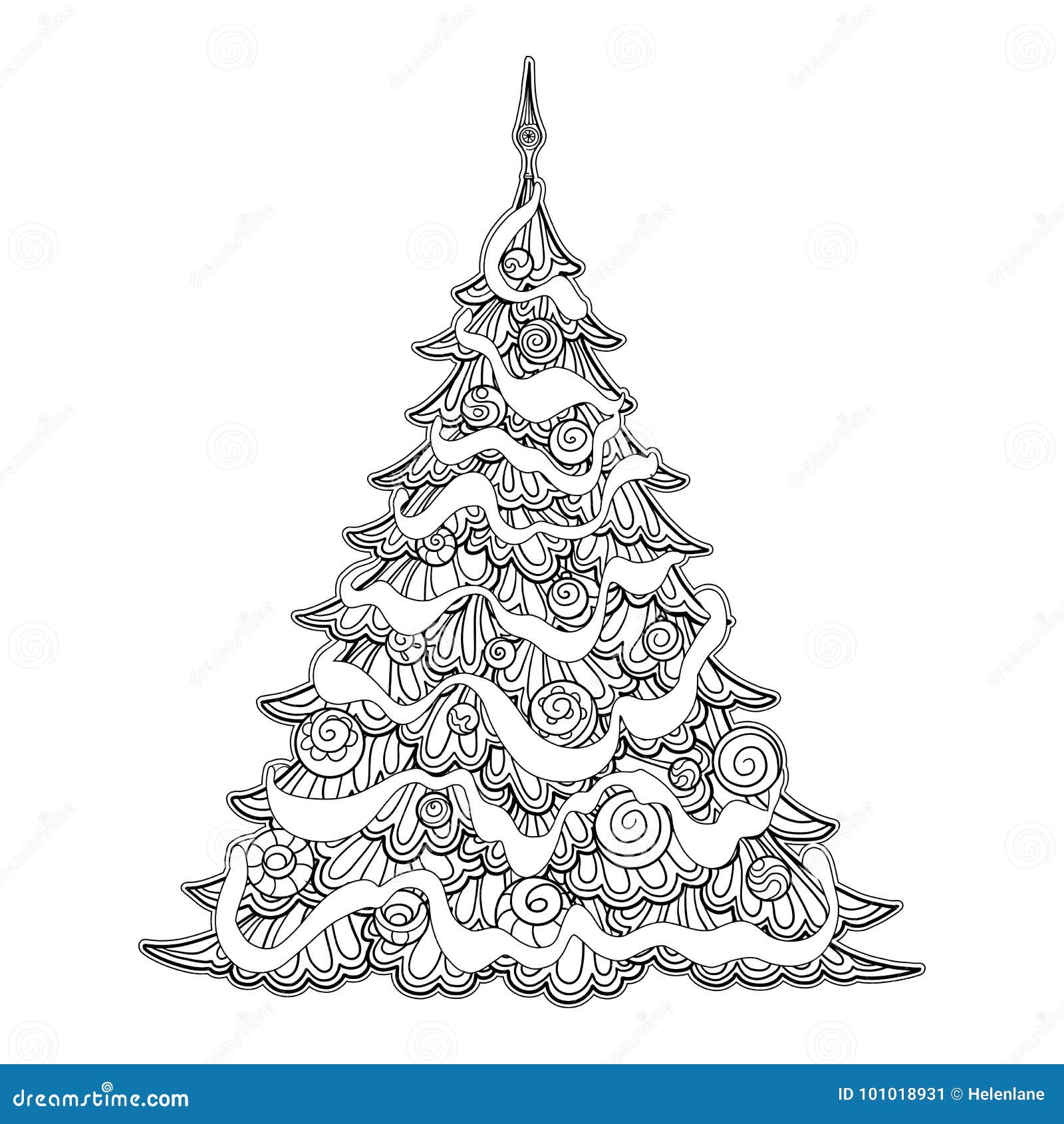 Árbol De Navidad Dibujo Del Contorno Bueno Para Colorear La Página Para El Libro De Colorear Adulto Ilustración del Vector - Ilustración de arte, imprimible: 101018931 Árbol De Navidad Dibujo Del Contorno Bueno Para Colorear La Página Para El Libro De Colorear Adulto Ilustración del Vector - Ilustración de arte, imprimible: 101018931