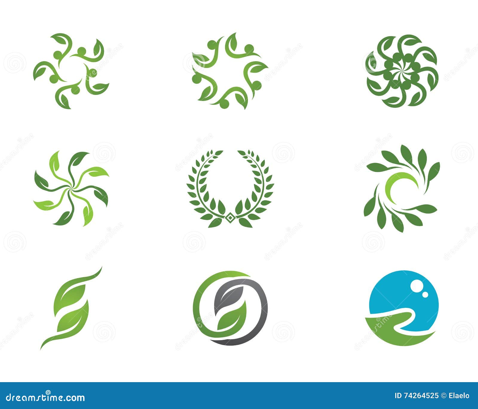 Árbol Logo Template de Eco ilustración del vector. Ilustración de reciclaje  - 74264525, image size:1600x1370